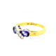 Pre Owned 18ct Tanzanite and Diamond Ring ZT935